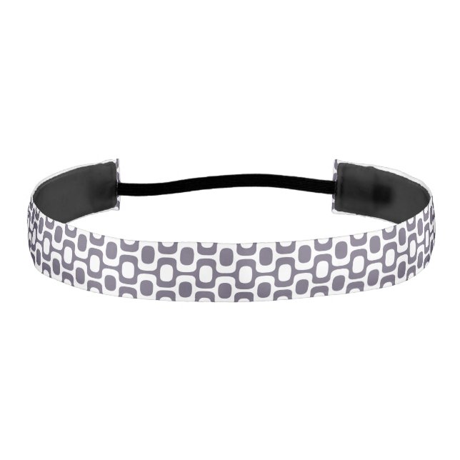 Ipanema Sidewalk Pattern, Beach Pattern, Brazil Athletic Headband (Front)