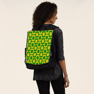 Ipanema Sidewalk Pattern, Beach Pattern, Brazil Backpack