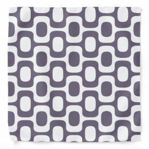Ipanema Sidewalk Pattern, Beach Pattern, Brazil Bandana
