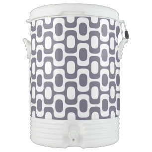Ipanema Sidewalk Pattern, Beach Pattern, Brazil Beverage Cooler