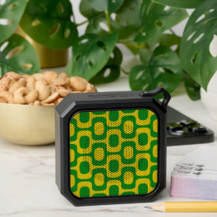 Ipanema Sidewalk Pattern, Beach Pattern, Brazil Bluetooth Speaker