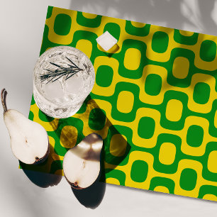 Ipanema Sidewalk Pattern, Beach Pattern, Brazil Cloth Placemat