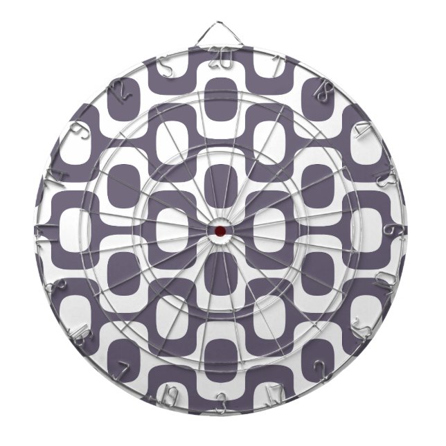 Ipanema Sidewalk Pattern, Beach Pattern, Brazil Dart Board (Front)