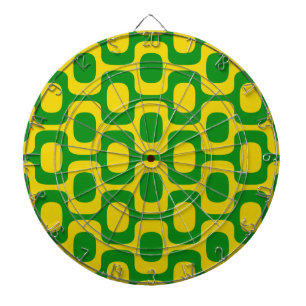 Ipanema Sidewalk Pattern, Beach Pattern, Brazil Dart Board