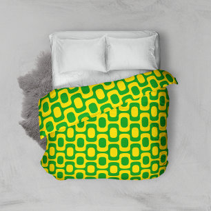 Ipanema Sidewalk Pattern, Beach Pattern, Brazil Duvet Cover