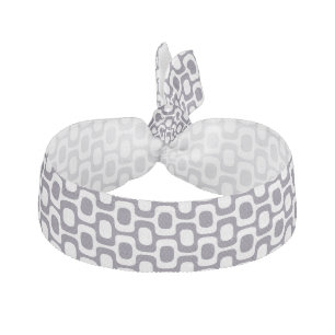 Ipanema Sidewalk Pattern, Beach Pattern, Brazil Elastic Hair Tie