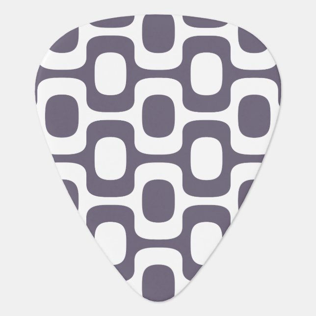 Ipanema Sidewalk Pattern, Beach Pattern, Brazil Guitar Pick (Front)