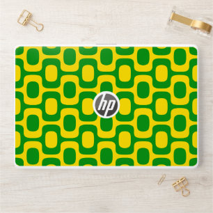 Ipanema Sidewalk Pattern, Beach Pattern, Brazil HP Laptop Skin