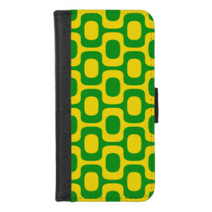 Ipanema Sidewalk Pattern, Beach Pattern, Brazil iPhone 8/7 Wallet Case