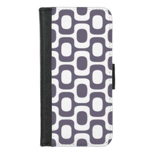 Ipanema Sidewalk Pattern, Beach Pattern, Brazil iPhone 8/7 Wallet Case