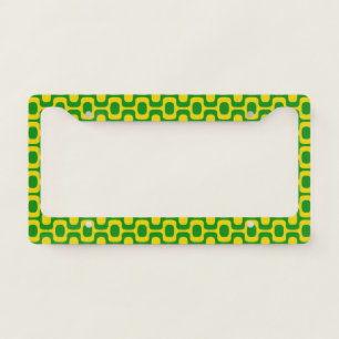 Ipanema Sidewalk Pattern, Beach Pattern, Brazil License Plate Frame