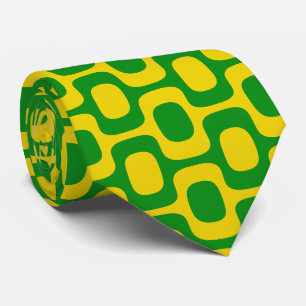 Ipanema Sidewalk Pattern, Beach Pattern, Brazil Neck Tie