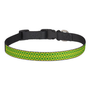 Ipanema Sidewalk Pattern, Beach Pattern, Brazil Pet Collar