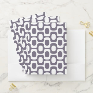 Ipanema Sidewalk Pattern, Beach Pattern, Brazil Pocket Folder