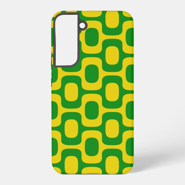 Ipanema Sidewalk Pattern, Beach Pattern, Brazil Samsung Galaxy Case (Back)
