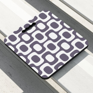 Ipanema Sidewalk Pattern, Beach Pattern, Brazil Seat Cushion
