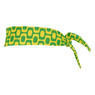Ipanema Sidewalk Pattern, Beach Pattern, Brazil Tie Headband