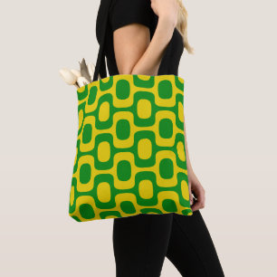 Ipanema Sidewalk Pattern, Beach Pattern, Brazil Tote Bag