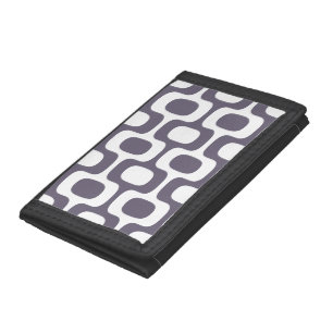 Ipanema Sidewalk Pattern, Beach Pattern, Brazil Trifold Wallet