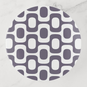 Ipanema Sidewalk Pattern, Beach Pattern, Brazil Trinket Tray
