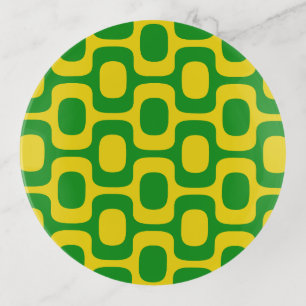 Ipanema Sidewalk Pattern, Beach Pattern, Brazil Trinket Tray