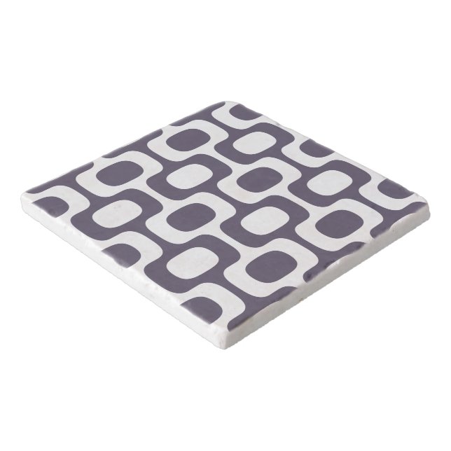 Ipanema Sidewalk Pattern, Beach Pattern, Brazil Trivet (Corner)