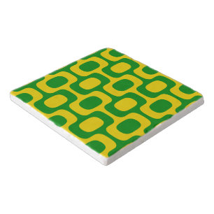 Ipanema Sidewalk Pattern, Beach Pattern, Brazil Trivet