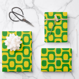 Ipanema Sidewalk Pattern, Beach Pattern, Brazil Wrapping Paper Sheets
