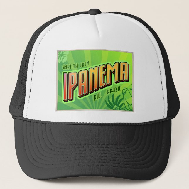 IPANEMA TRUCKER HAT (Front)