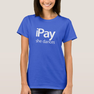 iPay She Dances - Women's Blue Tee