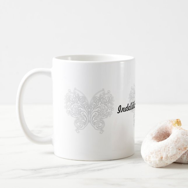 IPC Three Butterflies Logo Mug (With Donut)