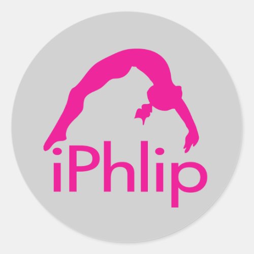 iPhlip Gymnastics Sticker
