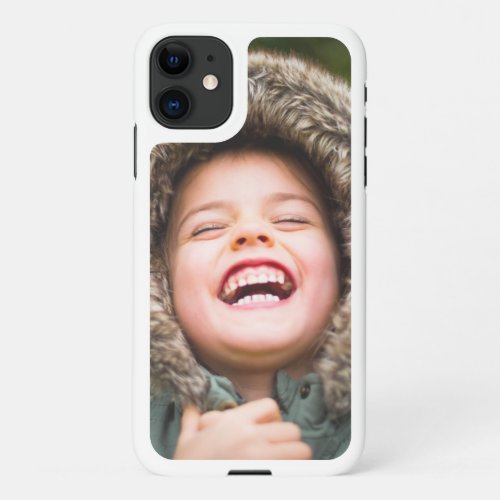 iPhone11 Photo Template Rounded White Phone Case