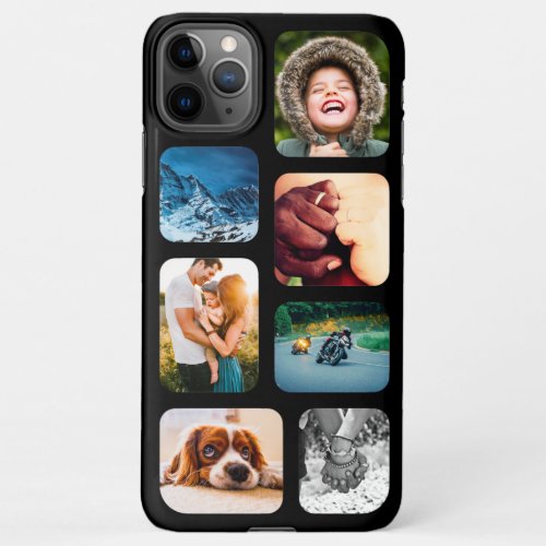 iPhone11 Pro Max 7 Photo Collage Rounded iPhone 11Pro Max Case