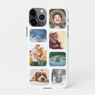 iPhone11 Pro Photo Collage Template Rounded Mobile iPhone 11Pro Case