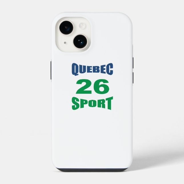  iPhone14  Case  QUEBEC  SPORT 26 (Back)