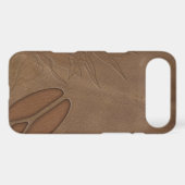 iPhone4 Masculine Deer FootPrint Leather Look Case-Mate iPhone Case (Back (Horizontal))