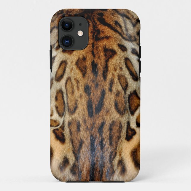 iPhone5 Case Bengal Cat / Leopard Print (Back)
