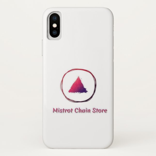 iPhone 10 Mistrot Chain Store Style Case (Back)
