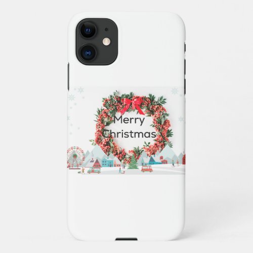 Iphone 11  Merry Christmas Hlle  iPhone 11 Case