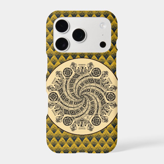 iPhone 11 Pro Case "Patience" (monochrome) (Back)