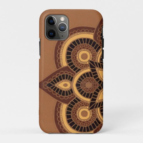  iPhone 11Pro Case Tribal geometric pattern