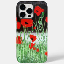 Iphone, 13 Iphone case, Poppies phone case, Nature