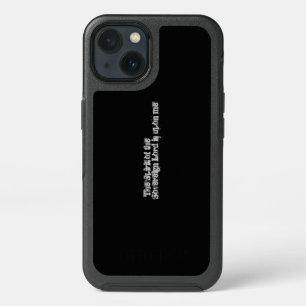 Iphone 13 Otterbox Bold Typography inspirational  Case