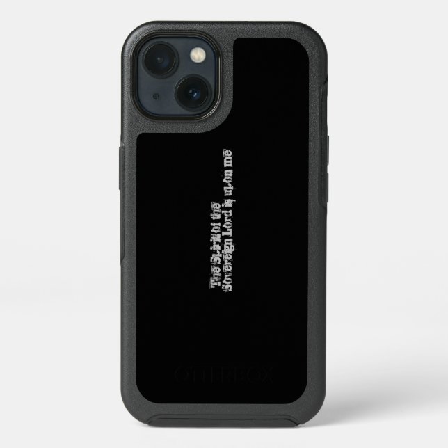 Iphone 13 Otterbox Bold Typography inspirational  Case (Back)