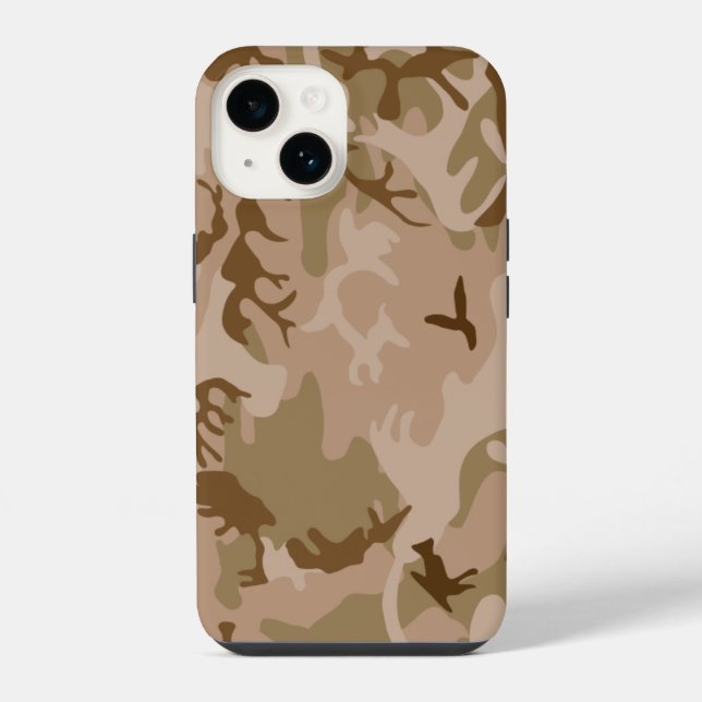 iPhone 14 Case-Desert Camo  Case (Back)