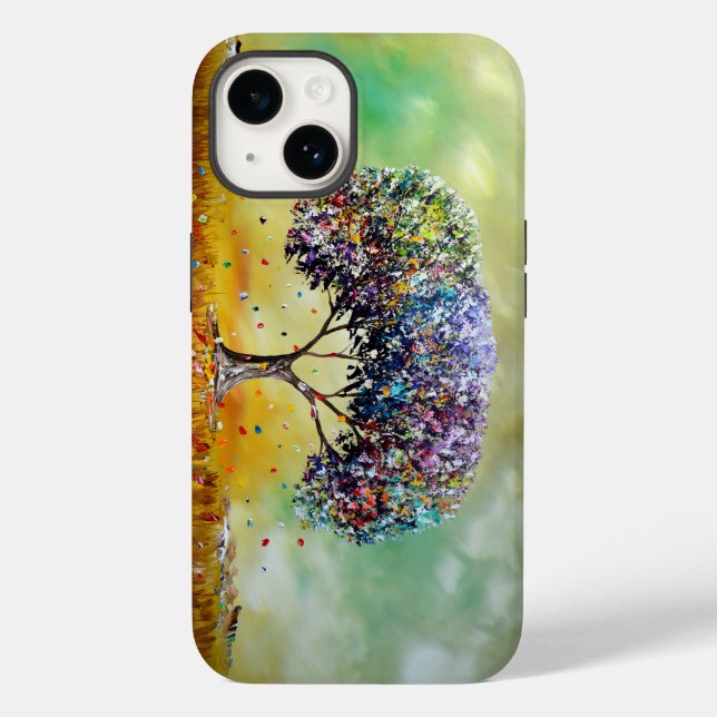 Iphone 14 Case Nature Art Design (Back)