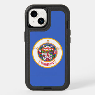 iPhone 14 case with flag of Minnesota