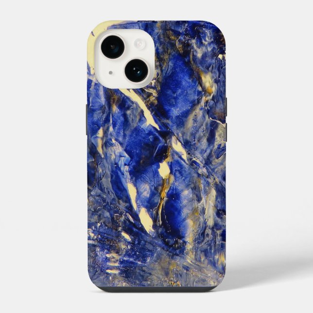 iPhone 14 Cases with Modern Art (Back)