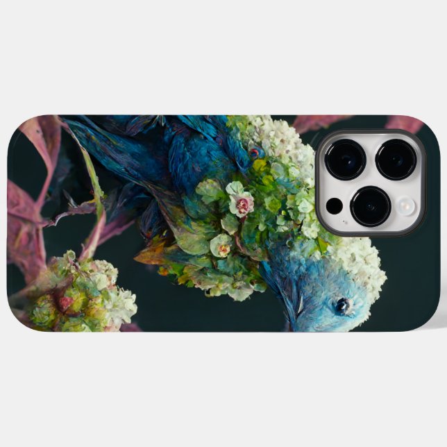 iPhone 14 Pro Case with Bird Design – Nature-Inspi (Back (Horizontal))